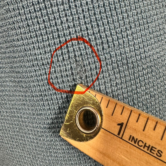 XL Cyrus Blue Open Front Knit Cardigan Sweater - Picture 10 of 10